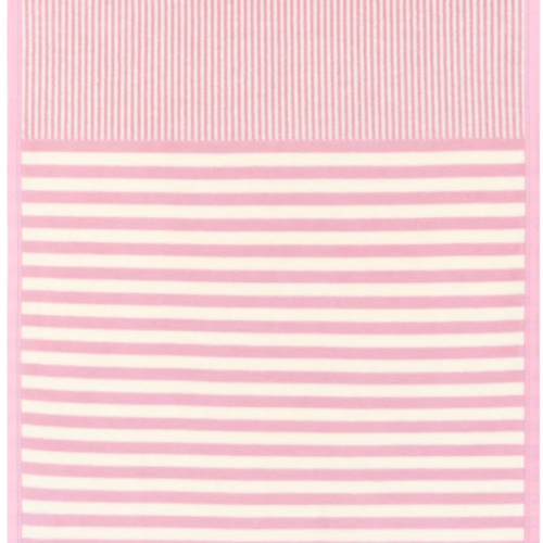 Harborview Herringbone Ballet Pink Mini Blanket