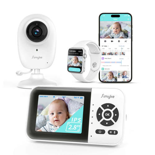 Simyke S28-1 Secure No-WiFi Baby Monitor, Physical Privacy Switch – Simyke Baby