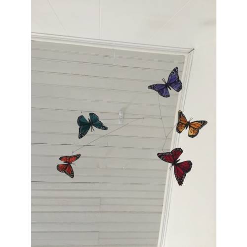Montessori Butterfly Mobile