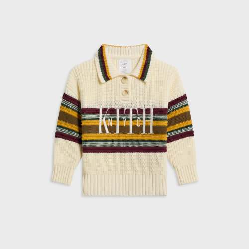 Kith Baby Chunky Knit Rugby Shirt - Sandrift