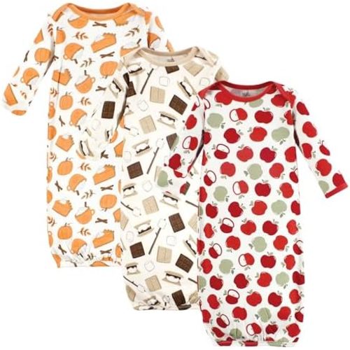 Touched by Nature Unisex Baby Organic Cotton Gowns