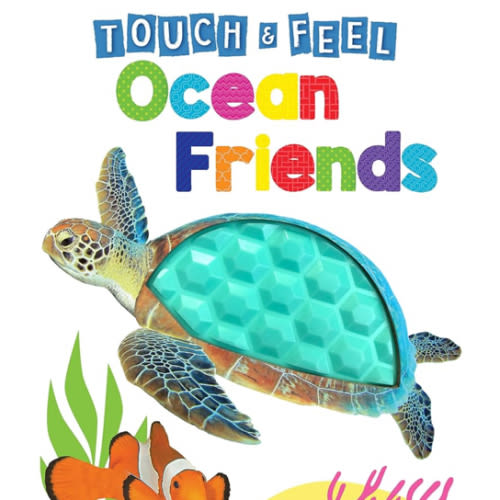 Ocean Friends - Touch and Feel Board Book - Sensory Board Book