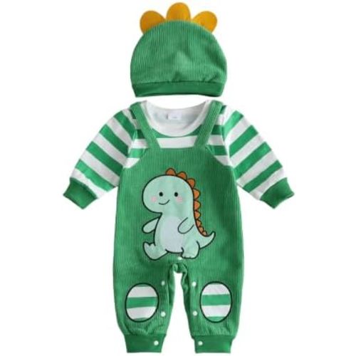 Rtnnsbbfcm Infant Baby Boy Clothes Fake Two Piece Romper Jumpsuit Outfits