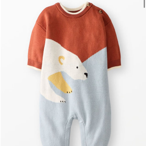 Baby Sweater Romper | Hanna Andersson