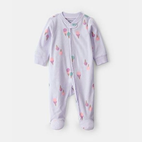 Baby Girl Carter's Ice Cream 2-Way Zip Sleep & Play Pajamas