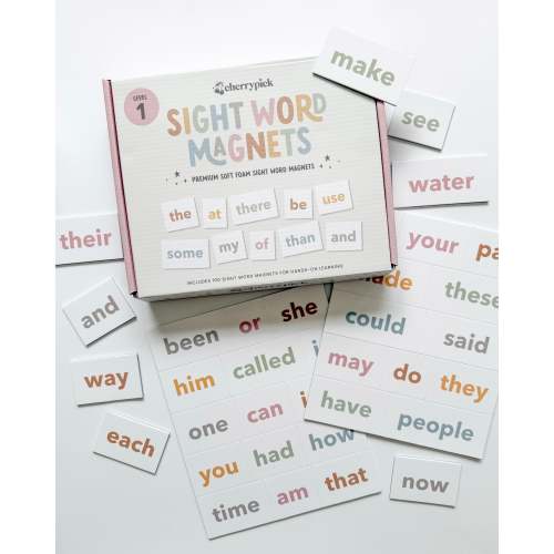 Sight Word Magnets for Early Reading & Literacy