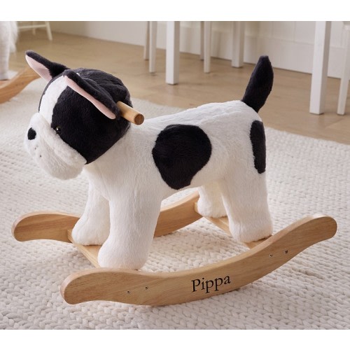 Frenchie Critter Plush Nursery Rocker