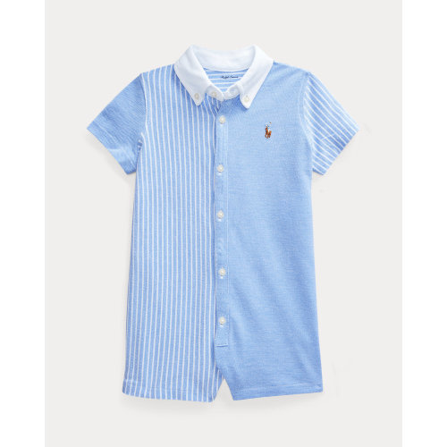 Knit Cotton Oxford Fun Shortall | Ralph Lauren