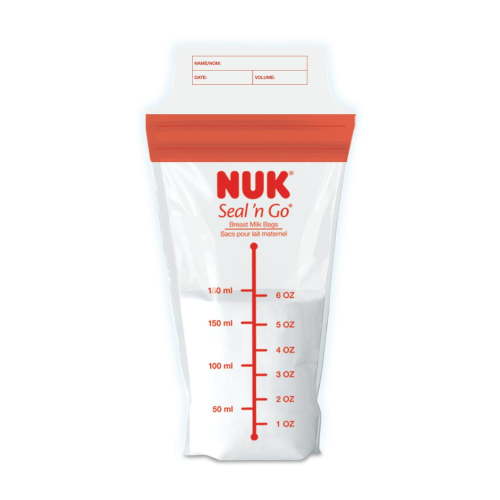 NUK Simply Natural Seal n' Go Breast Milk Bags HSA/FSA Eligible