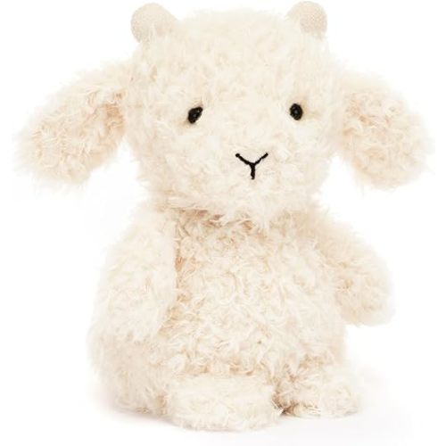 Jellycat Little Goat Stuffed Animal, 7 inches | Farmyard Plush Toy | Classic Children's Gift