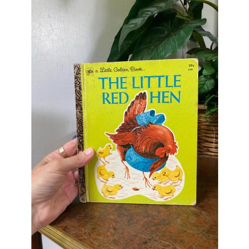 The little red hen little golden book 1973