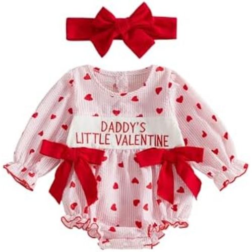 Baby Girls Clothes Comfy Plaid Gingerbread Man Long Sleeve Bodysuit Newborn Girl Christmas Outfit
