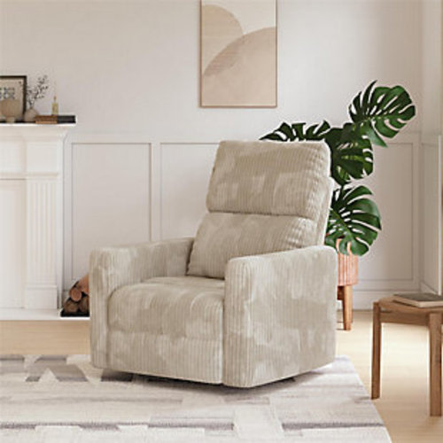 DHP Lukas Swivel Manual Recliner