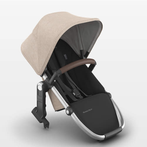 UPPAbaby ® RumbleSeat V3 Declan Oat Melange with Silver Frame Baby Stroller Seat