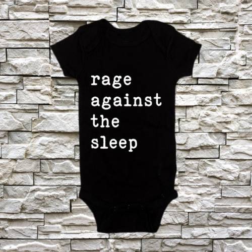 Rage Against the Sleep Heavy Metal Nu Metal Rock and Roll Music Bodysuit Baby Shower Gift - Etsy