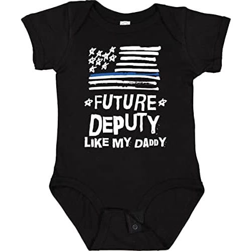 inktastic Deputy Sheriff Gift Childs Law Enforcement Baby Bodysuit
