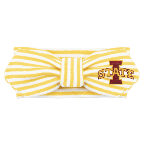 Iowa State Cyclones Striped Hair Knot
