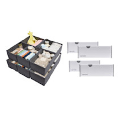 Sprucely Drawer Organization Bundle - Grey