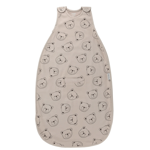 4 Season® Ultimate Baby Sleep Bag, Merino Wool & Organic Cotton, Teddy Bear