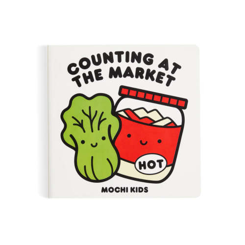 Counting at the Market Board Book by Mochi Kids