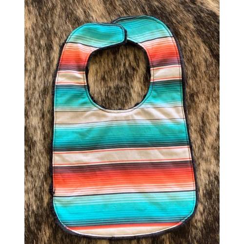 Serape Western Baby Bib - Etsy