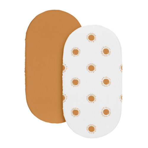 Sweet Jojo Designs Boho Sun and Pumpkin 2 Pack Baby Bassinet Fitted Sheets by Sweet Jojo Designs | Wayfair