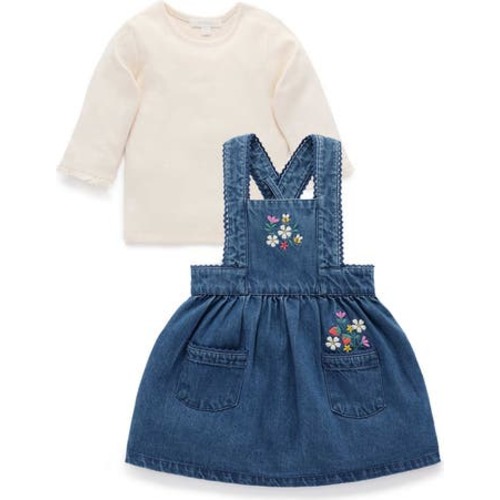 Embroidered Pinnie Set, 6-12M