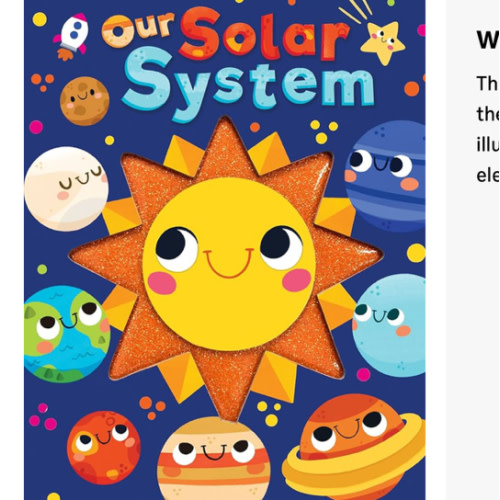 Our Solar System - Touch and Feel Board Book - Sensory Board Book (Touch & Feel Sensory Board Books for Baby & Toddler Time)