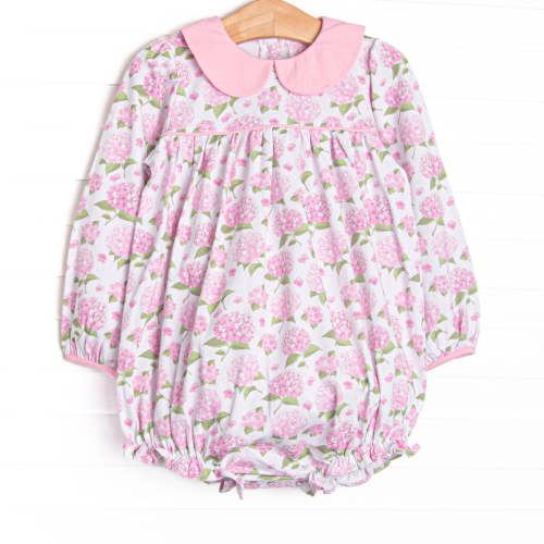 Hydrangea Blooms Collared Bubble, Pink – Stitchy Fish