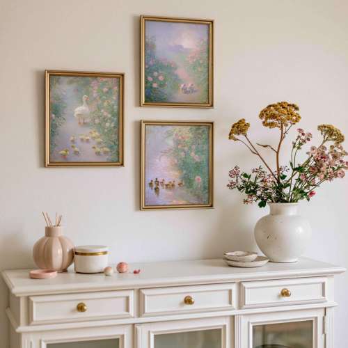 Set of 3 Whimsical Nursery Art Prints
