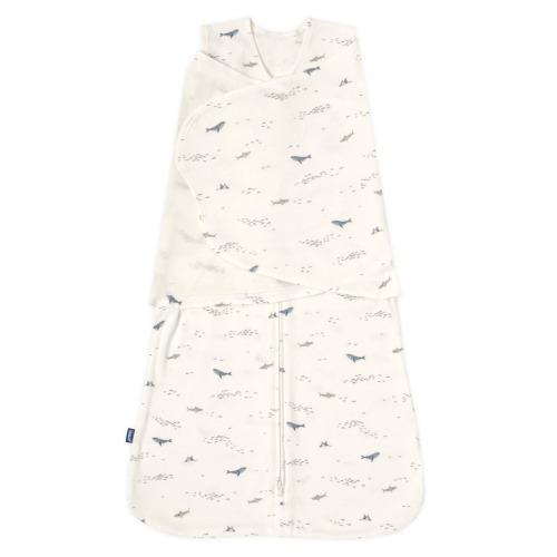Ocean Life Cotton Swaddle | HALO