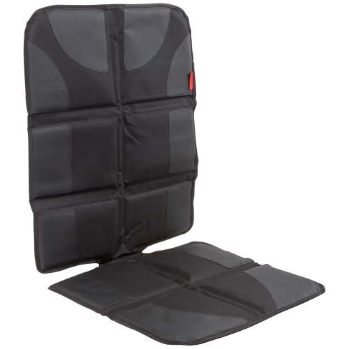 Lusso Gear | Car Seat Protector | Thick Padding, Durable, Waterproof PVC Leather | Universal Fit, Black