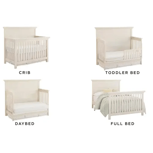 Wyatt Panel Convertible Crib with Conversion Kit
