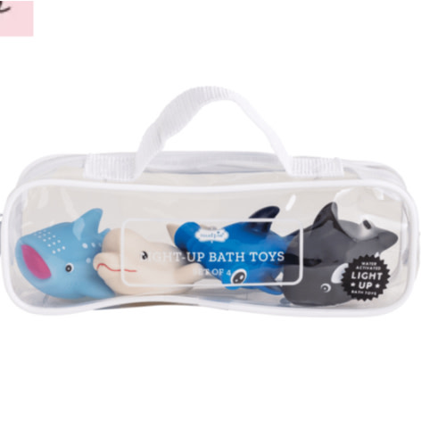 Light Up Ocean Bath Toys | Fun BPA-Free Bath Set | Mud Pie