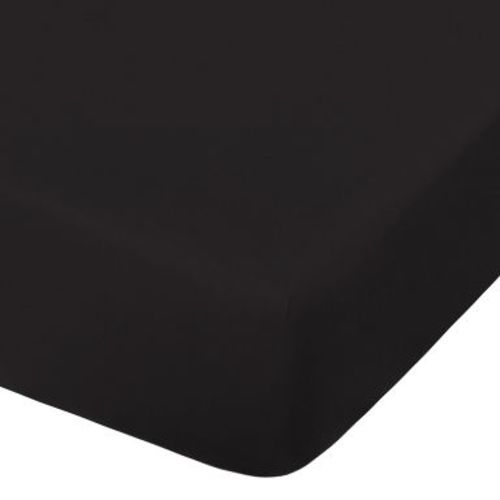 2 Pack Brushed Microfiber Fitted Crib Sheet, Super Soft and Cozy Crib Sheet for Boys, Girls, 28x52 Inches, Black - NTBAY