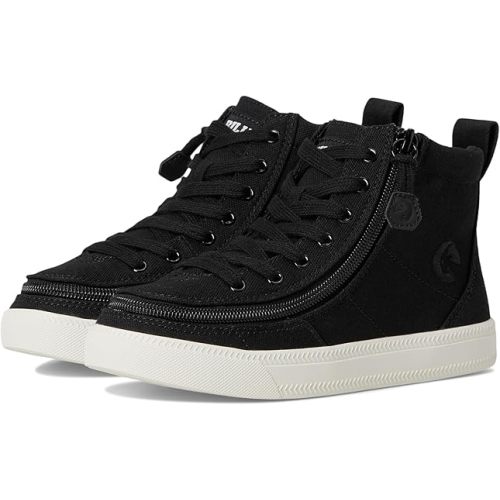 BILLY Footwear Kids Classic Lace High II for Little Kids and Big Kids - Adjustable Laces with Wrap Zipper Closure, Durable and Lightweight Shoes
