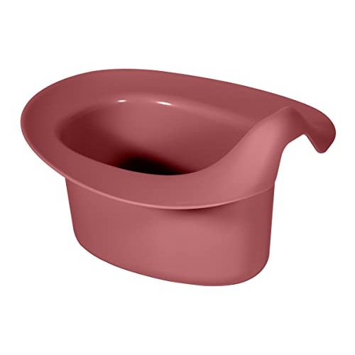 Kindsgut Elimination Communication Baby Potty – Ergonomic Infant Potty for Babies, Easy-Clean EC Potty with Splash Guard, Includes Printed EC Beginner Guide, Designed in Germany, Dusty Pink