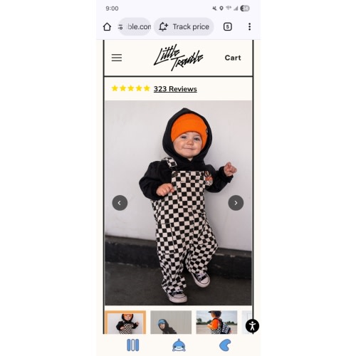 Classic Checker Overalls