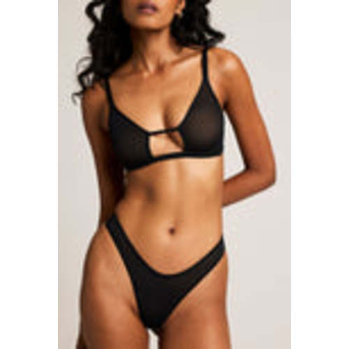 Sieve Cutout Bra in Black | Cutout Bralette - Women's Underwear – Negative Underwear
