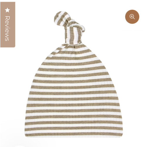 Indy Ribbed Top Knot Hat