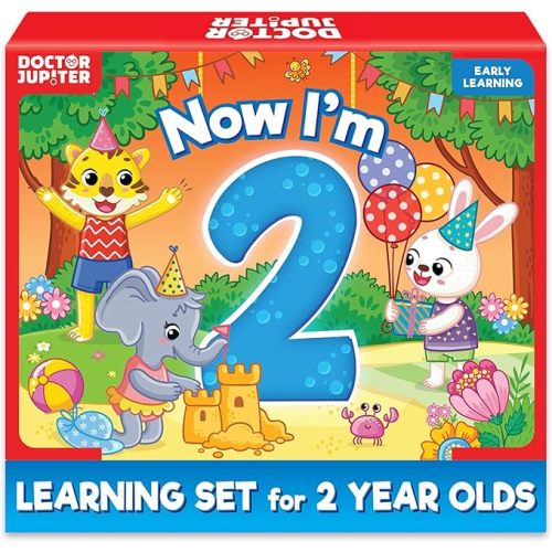 Doctor Jupiter My First Box of Montessori Learning for Toddlers 1+ Year Olds | Montessori Toys, Birthday Gift for 1 2 3 Year Old Boys & Girls | Learning & Educational Activities for 1+ Year Old
