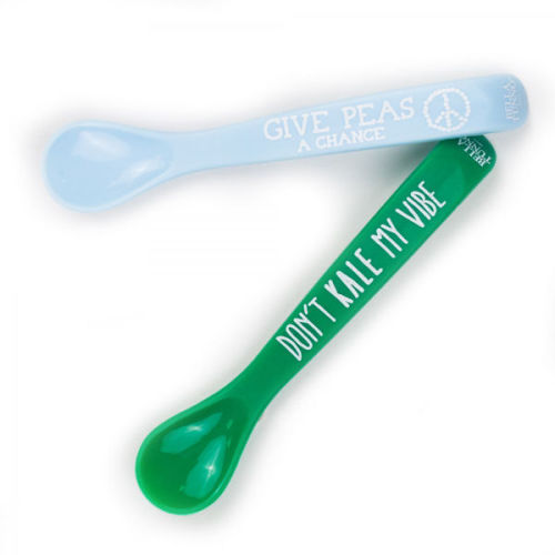 Kale My Vibe/Peas Wonder Spoon Set | Bella Tunno