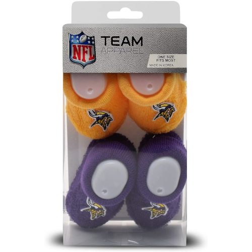 FBF Originals - NFL Infant Bootie Socks 0-12 Months - 2 Pack