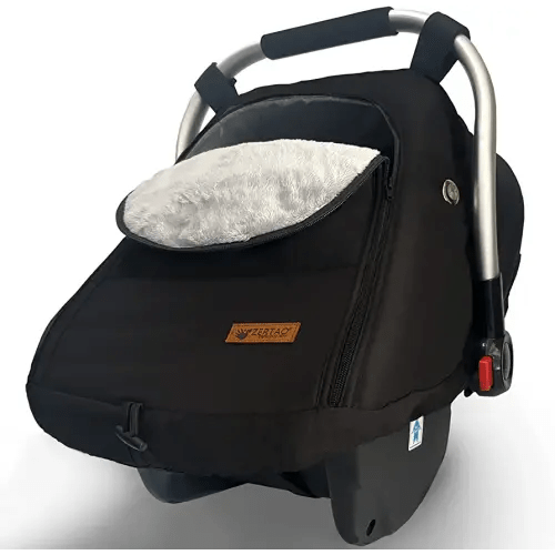 Car Seat Cover for Babies Winter - Baby Car Seat Covers Universal Cold Weather Shield,Warm and Cozy Carseat Covers Canopy Water Resistant for Baby Protection Car Seat Covers for Infant Car Seat