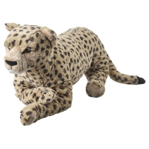 SANDLÖPARE Soft toy - cheetah/beige 19 ¾ "