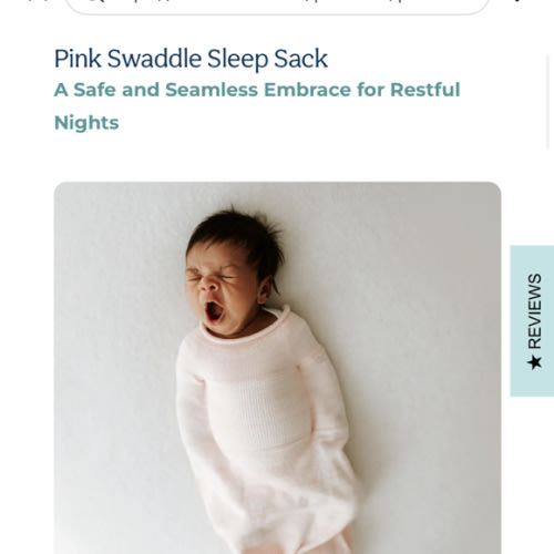 Pink Swaddle Sleep Sack – Swaddelini