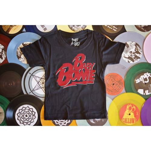 Baby Bowie Kids Tee (Bowie Tribute)