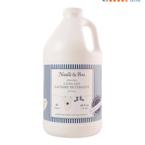 Noodle & Boo Baby Laundry Essentials Ultra-Safe Laundry Detergent
