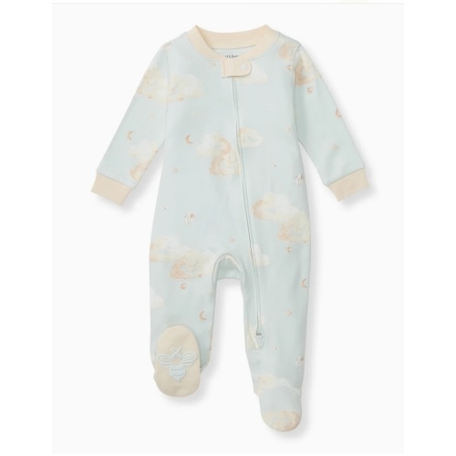 Burts Bees Good Night Sky Organic Cotton Sleep & Play - Ice Flow