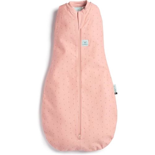 ergoPouch Cocoon Swaddle Sack 0.2 TOG - Baby Sleep Sack, Gentle Snug Fit Helps Calm Startle Reflex, Ideal for Arms In/Out Sleeping, Soft Breathable Fabric for Better Sleep (6-12 Months, Berries)